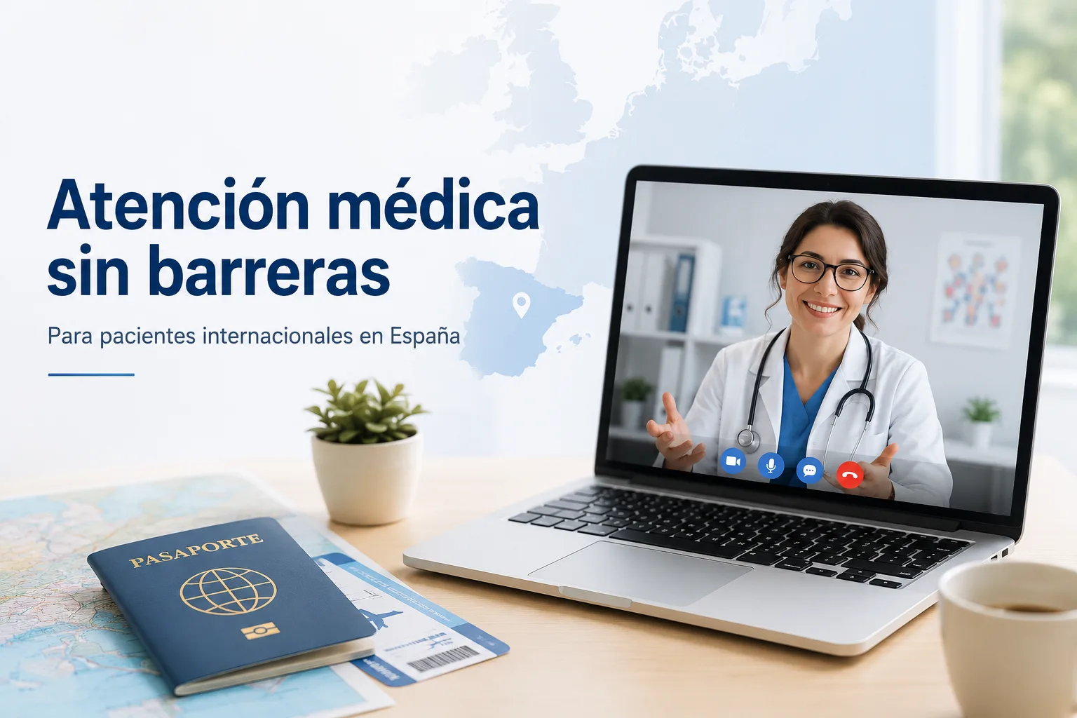 Atención médica sin barreras para pacientes internacionales en España
