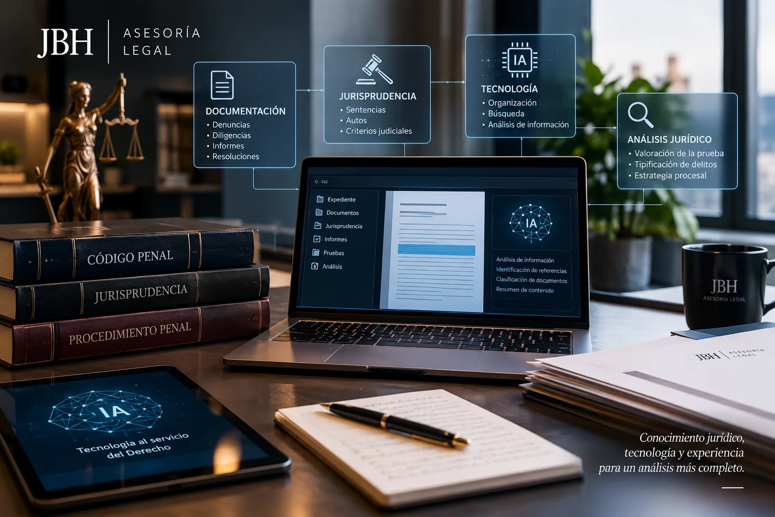 Análisis jurídico con inteligencia artificial